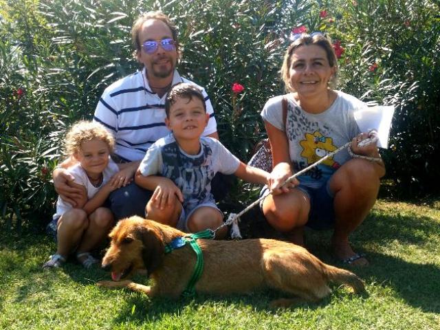 Gringo con la sua nuova famiglia